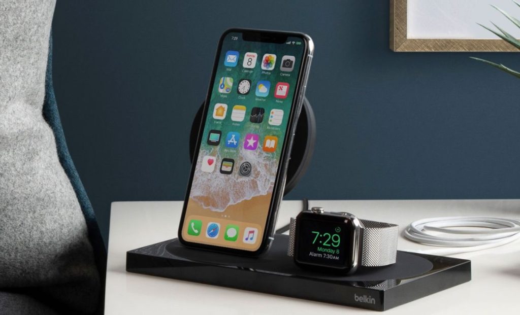 You can charge your phone wirelessly and keep using it normally.
