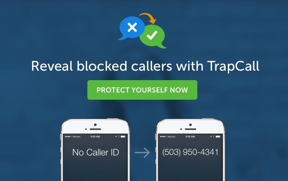 Trap Call will unmask the no caller id and unknown calls when you receive them.